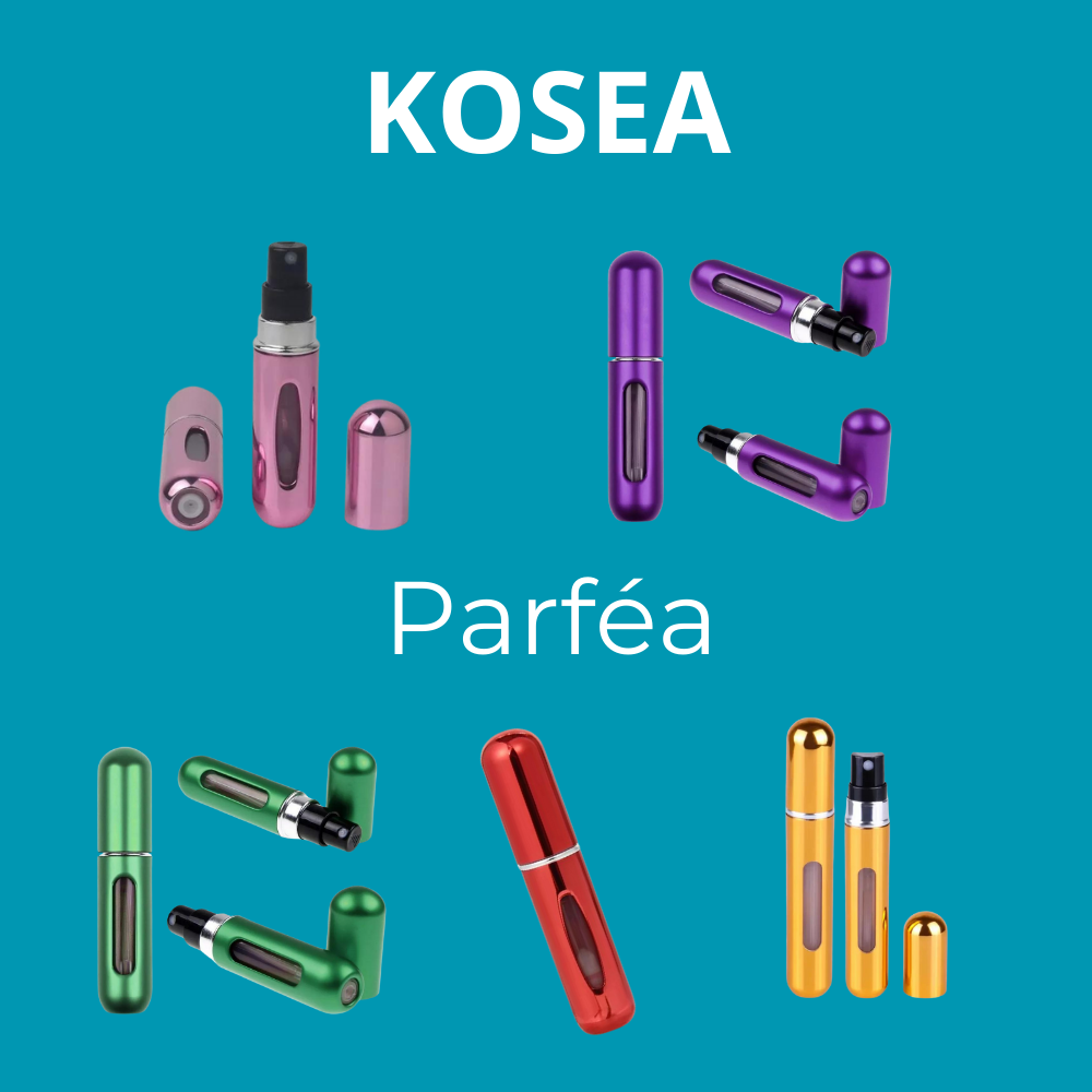 Parféa - Pocket refillable bottles｜Pack of 5 for €19.90