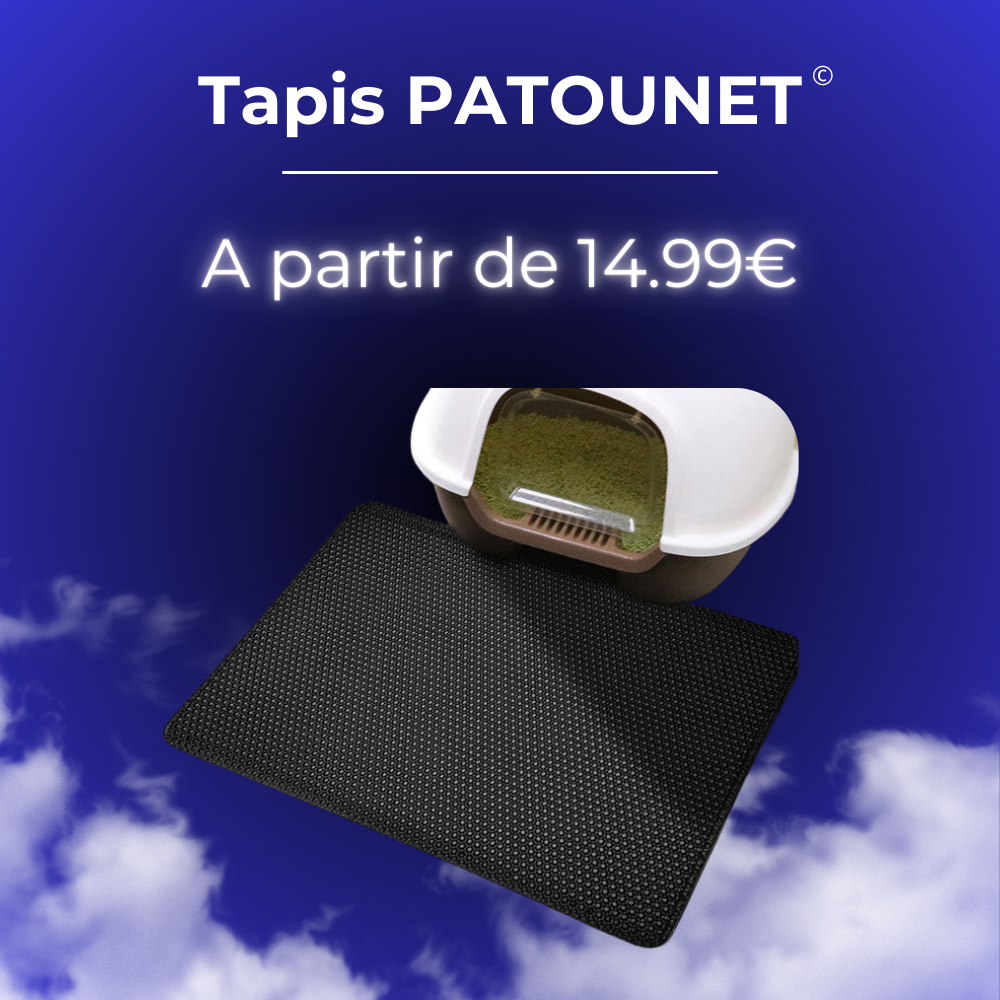 PatouNet - Tapis de litière hygiénique