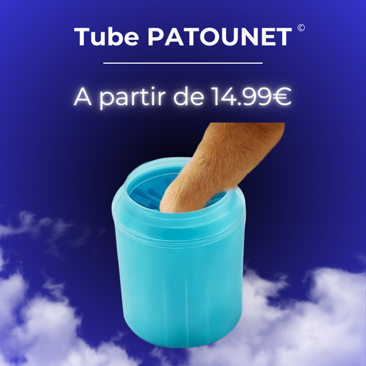 Patounet, le nettoyeur de pattes pour chien