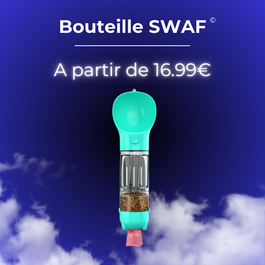 SWAF - La bouteille tout-en-1 pour votre chien