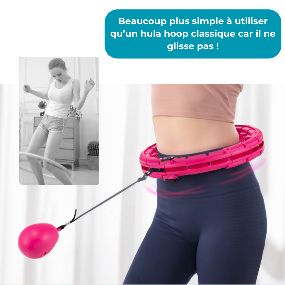 HulaFit - The Hula Hoop for fun sports at home