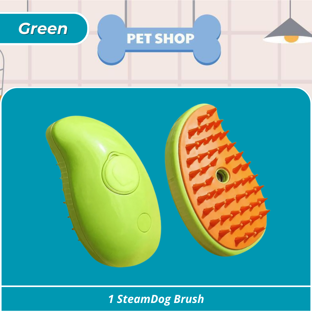 SteamDog - Steam brush for dogs