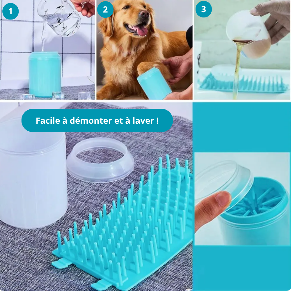 Patounet, the dog paw cleaner